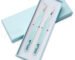 Steelence premium eyelash tweezers packaging with magnetic boxes and custom logo options for wholesale lash tool brands.