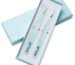 Steelence premium eyelash tweezers packaging with magnetic boxes and custom logo options for wholesale lash tool brands.