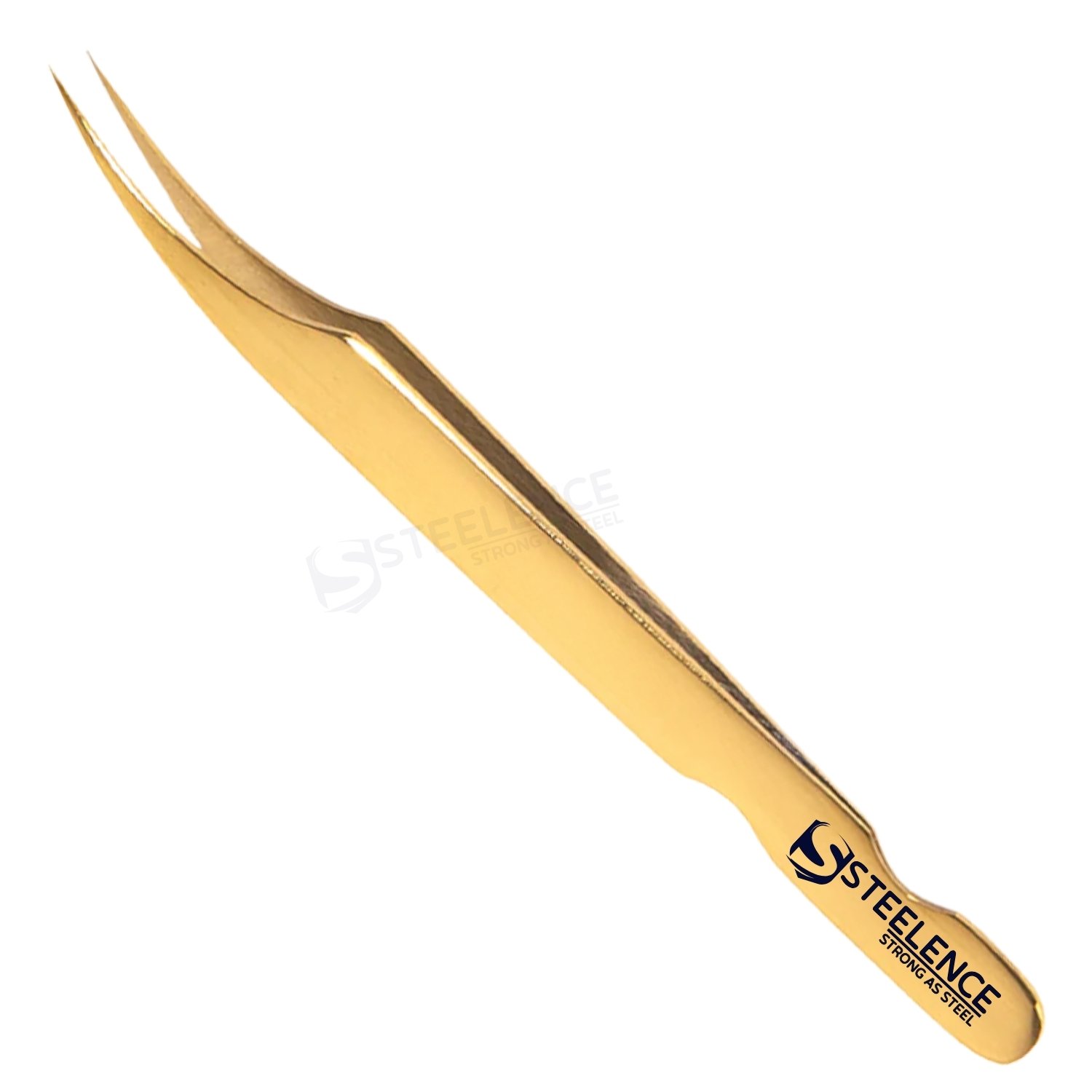 japanese-eyelash-tweezers-gold Japanese gold eyelash tweezers with straight precision tips for custom, private label, and bulk manufacturing orders